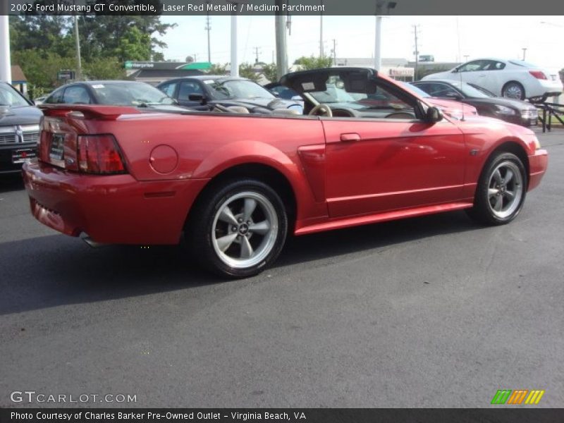  2002 Mustang GT Convertible Laser Red Metallic