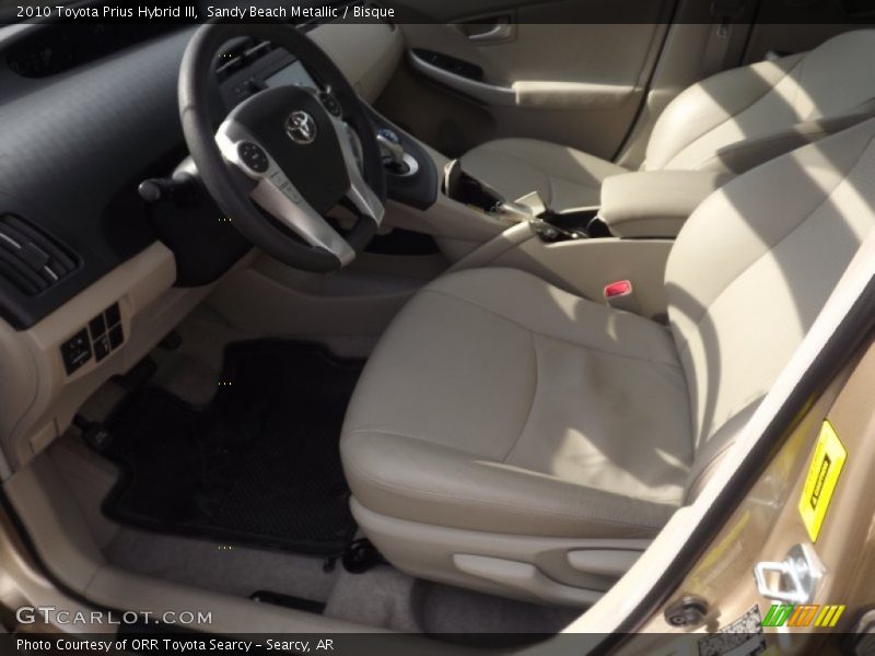 Sandy Beach Metallic / Bisque 2010 Toyota Prius Hybrid III
