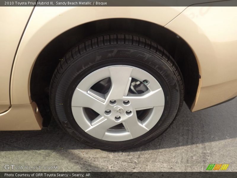 Sandy Beach Metallic / Bisque 2010 Toyota Prius Hybrid III