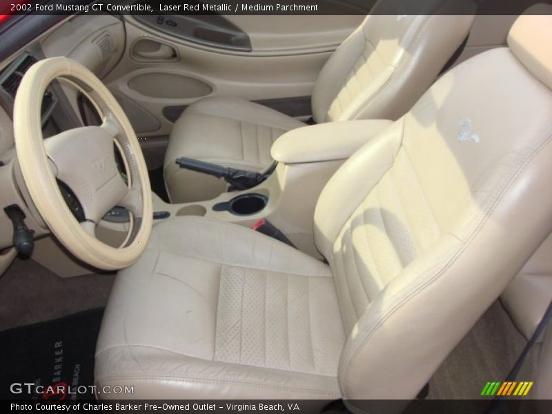  2002 Mustang GT Convertible Medium Parchment Interior