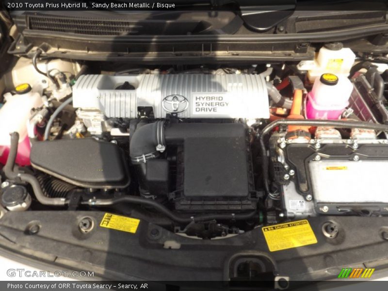 Sandy Beach Metallic / Bisque 2010 Toyota Prius Hybrid III