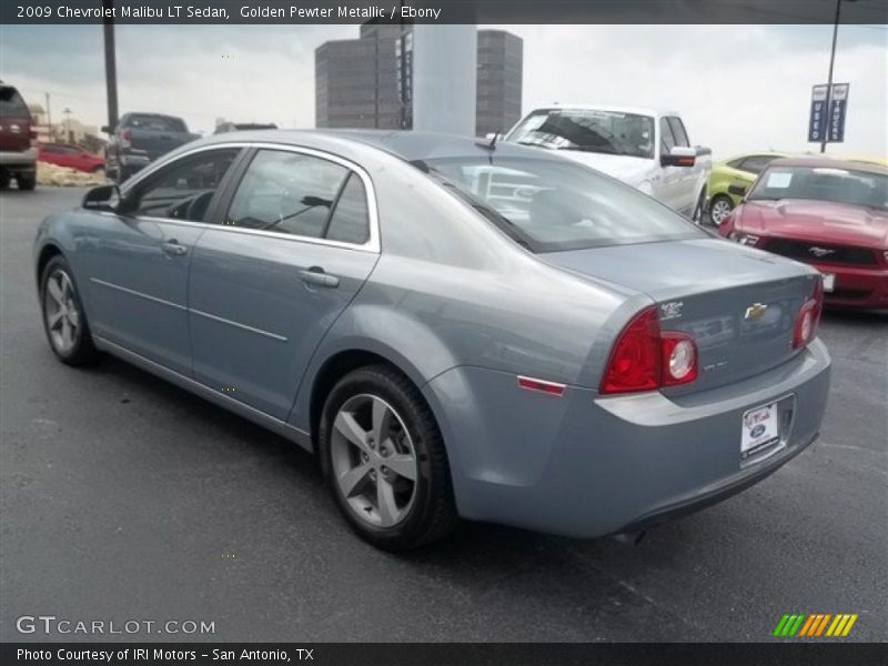 Golden Pewter Metallic / Ebony 2009 Chevrolet Malibu LT Sedan