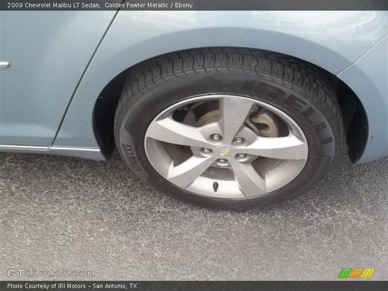 Golden Pewter Metallic / Ebony 2009 Chevrolet Malibu LT Sedan