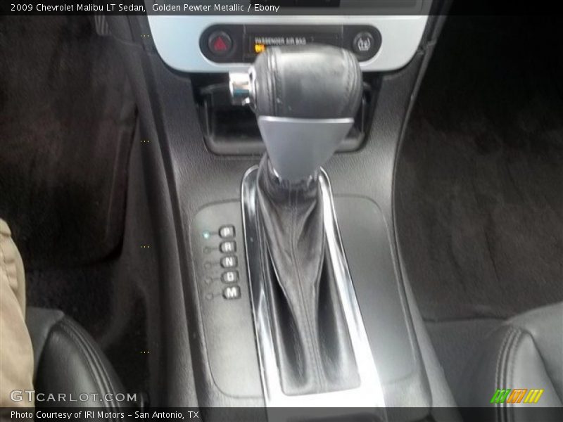 Golden Pewter Metallic / Ebony 2009 Chevrolet Malibu LT Sedan