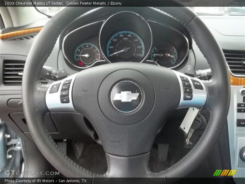 Golden Pewter Metallic / Ebony 2009 Chevrolet Malibu LT Sedan