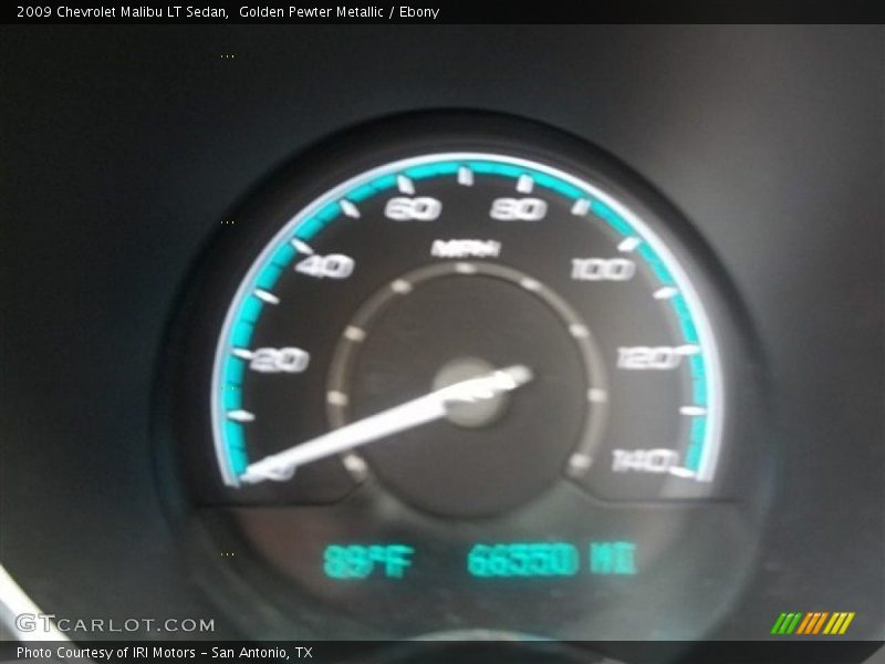 Golden Pewter Metallic / Ebony 2009 Chevrolet Malibu LT Sedan