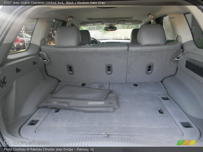 Black / Medium Slate Gray 2007 Jeep Grand Cherokee Limited 4x4