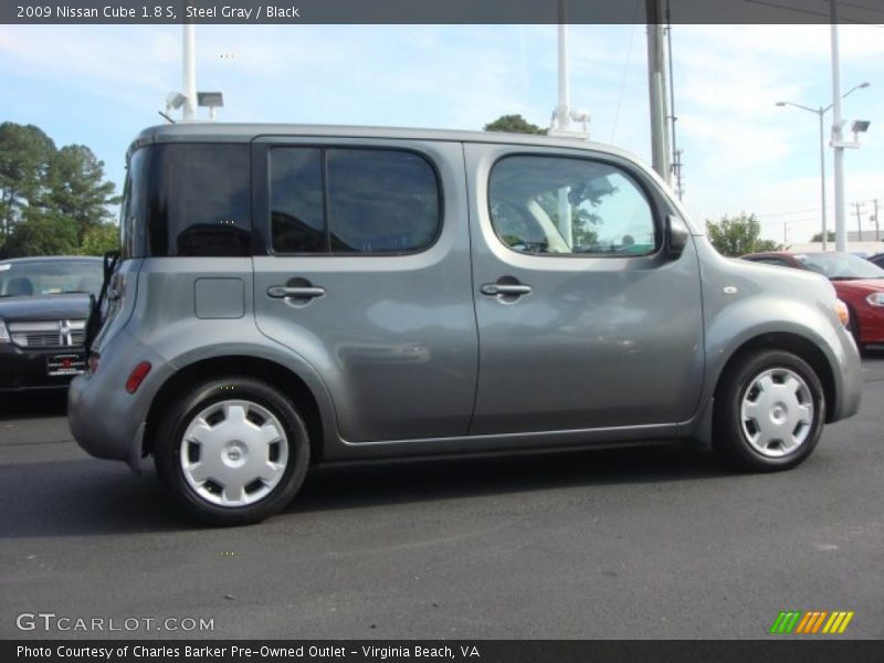 Steel Gray / Black 2009 Nissan Cube 1.8 S