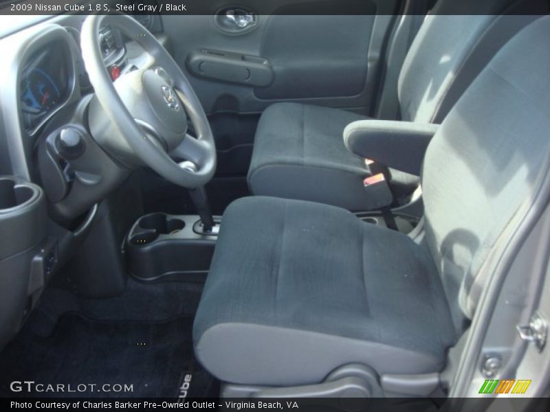 Steel Gray / Black 2009 Nissan Cube 1.8 S