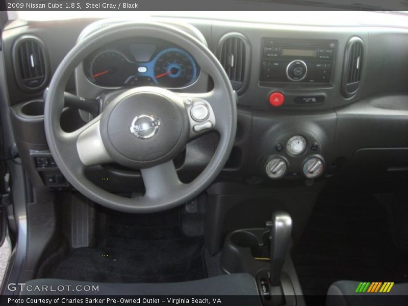 Steel Gray / Black 2009 Nissan Cube 1.8 S