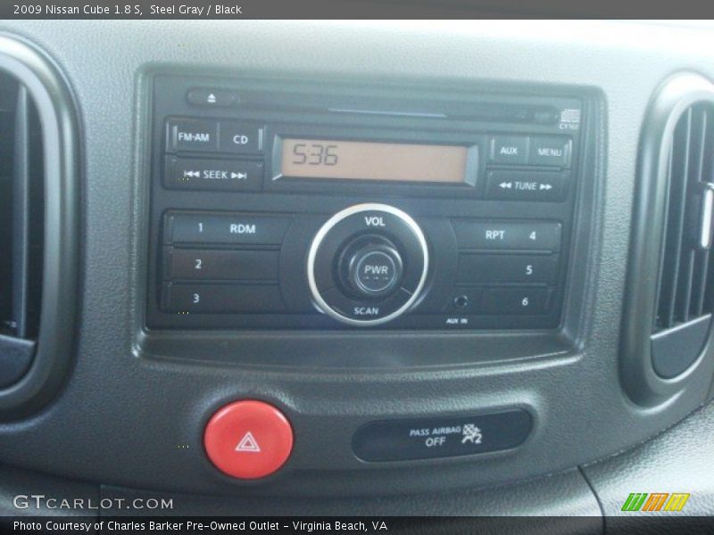 Steel Gray / Black 2009 Nissan Cube 1.8 S