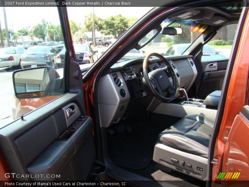 Dark Copper Metallic / Charcoal Black 2007 Ford Expedition Limited