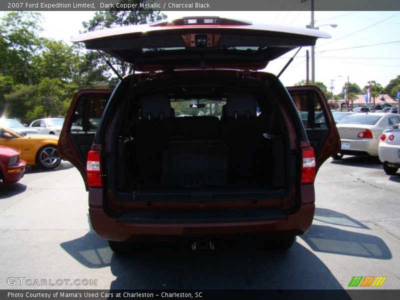 Dark Copper Metallic / Charcoal Black 2007 Ford Expedition Limited