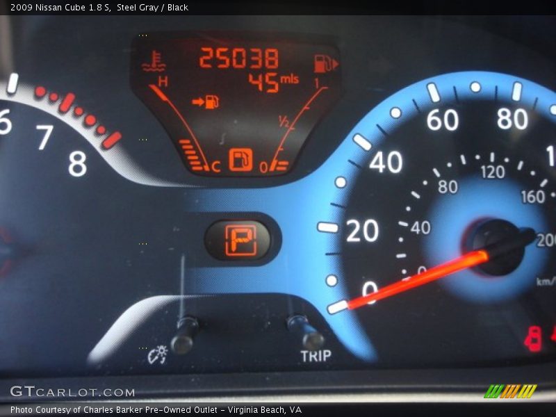 Steel Gray / Black 2009 Nissan Cube 1.8 S