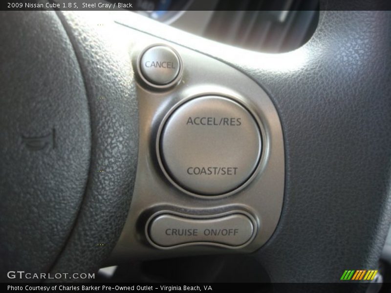 Steel Gray / Black 2009 Nissan Cube 1.8 S