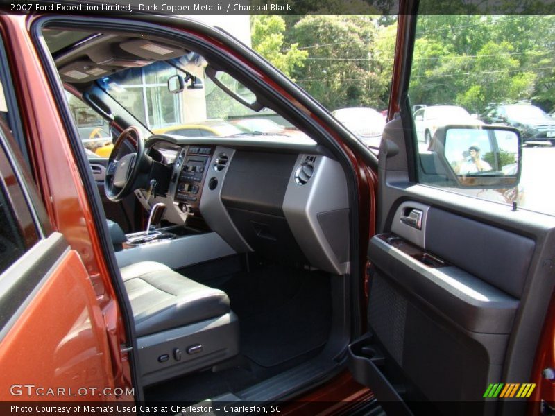 Dark Copper Metallic / Charcoal Black 2007 Ford Expedition Limited