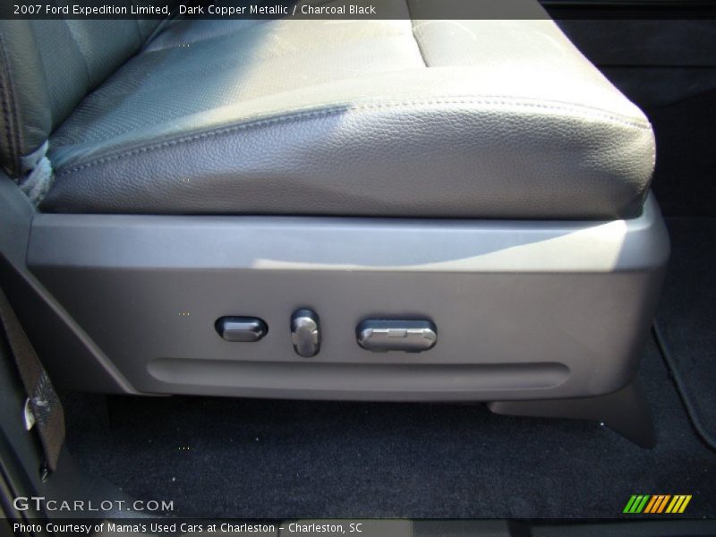 Dark Copper Metallic / Charcoal Black 2007 Ford Expedition Limited