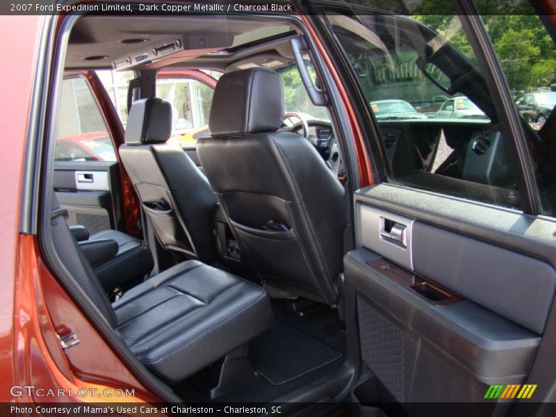 Dark Copper Metallic / Charcoal Black 2007 Ford Expedition Limited
