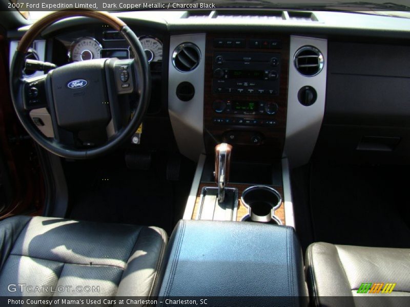 Dark Copper Metallic / Charcoal Black 2007 Ford Expedition Limited