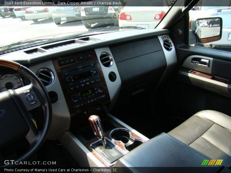 Dark Copper Metallic / Charcoal Black 2007 Ford Expedition Limited