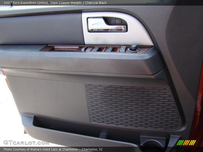 Dark Copper Metallic / Charcoal Black 2007 Ford Expedition Limited