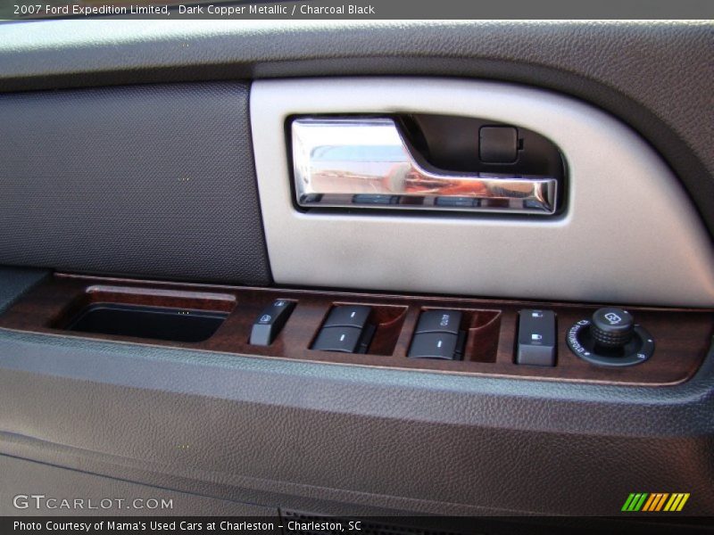 Dark Copper Metallic / Charcoal Black 2007 Ford Expedition Limited