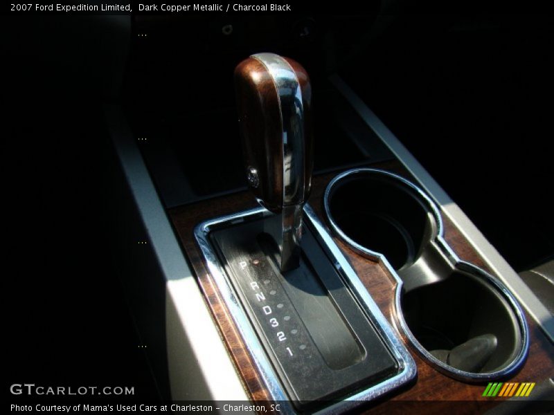 Dark Copper Metallic / Charcoal Black 2007 Ford Expedition Limited