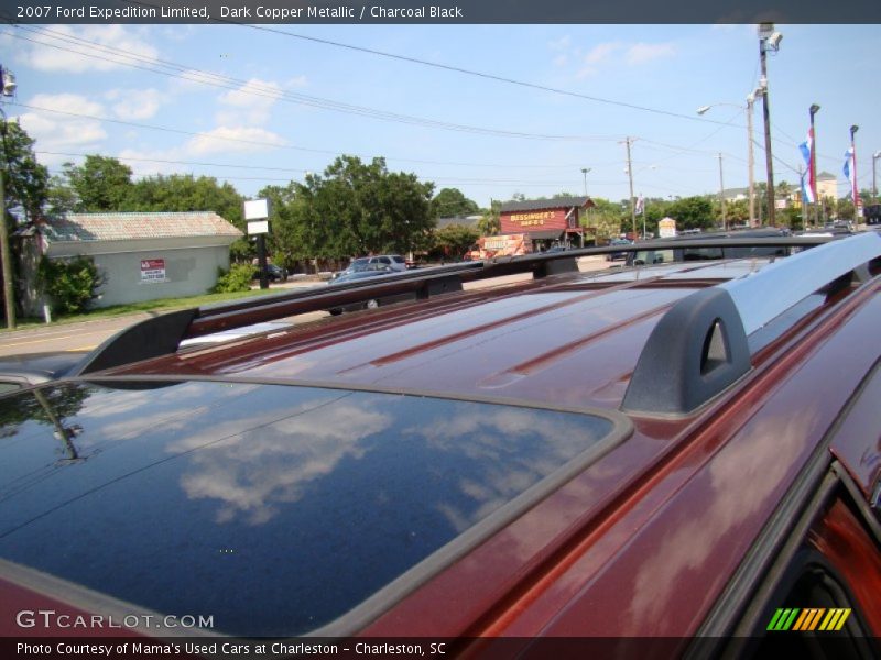 Dark Copper Metallic / Charcoal Black 2007 Ford Expedition Limited