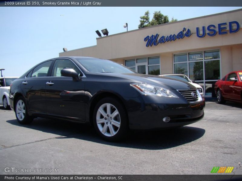 Smokey Granite Mica / Light Gray 2009 Lexus ES 350
