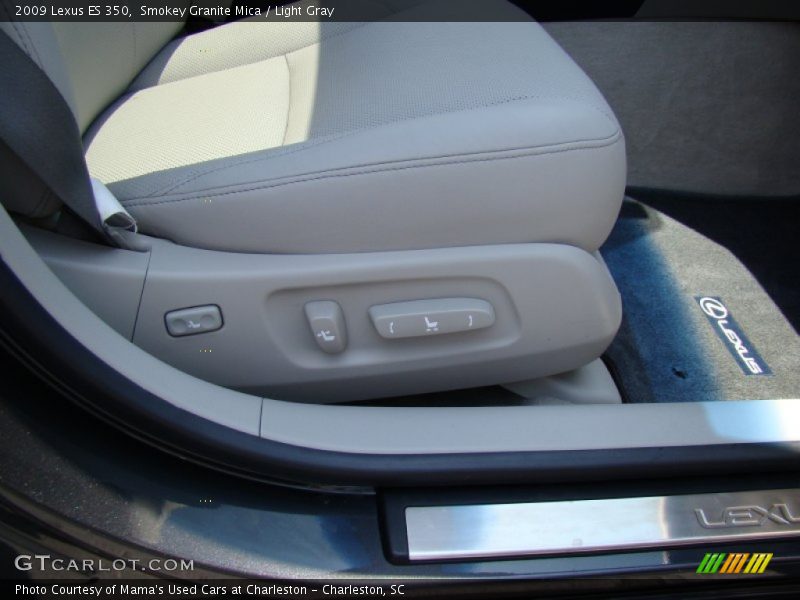 Smokey Granite Mica / Light Gray 2009 Lexus ES 350
