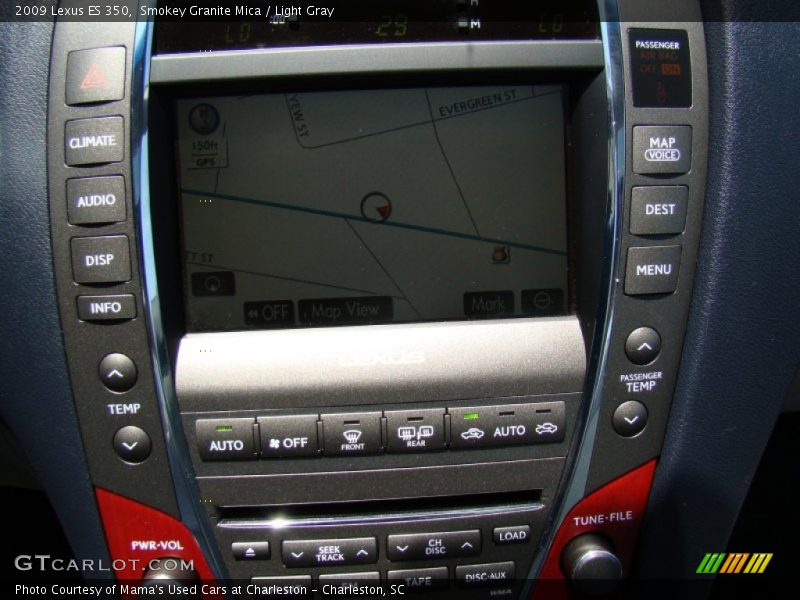 Smokey Granite Mica / Light Gray 2009 Lexus ES 350