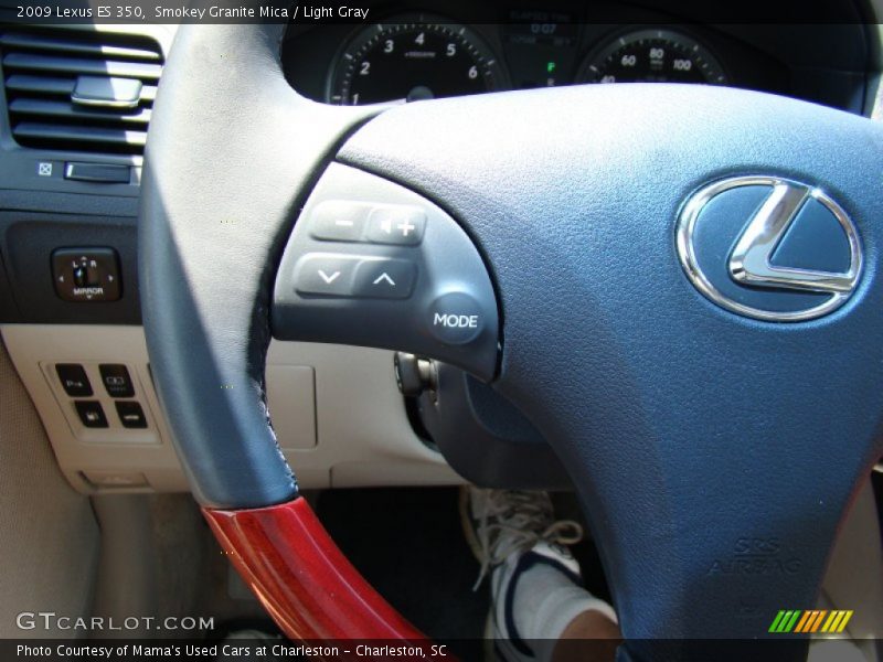Smokey Granite Mica / Light Gray 2009 Lexus ES 350