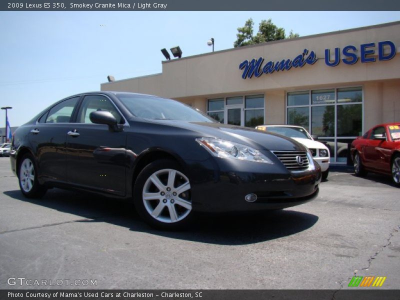 Smokey Granite Mica / Light Gray 2009 Lexus ES 350