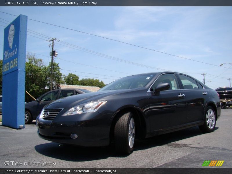 Smokey Granite Mica / Light Gray 2009 Lexus ES 350