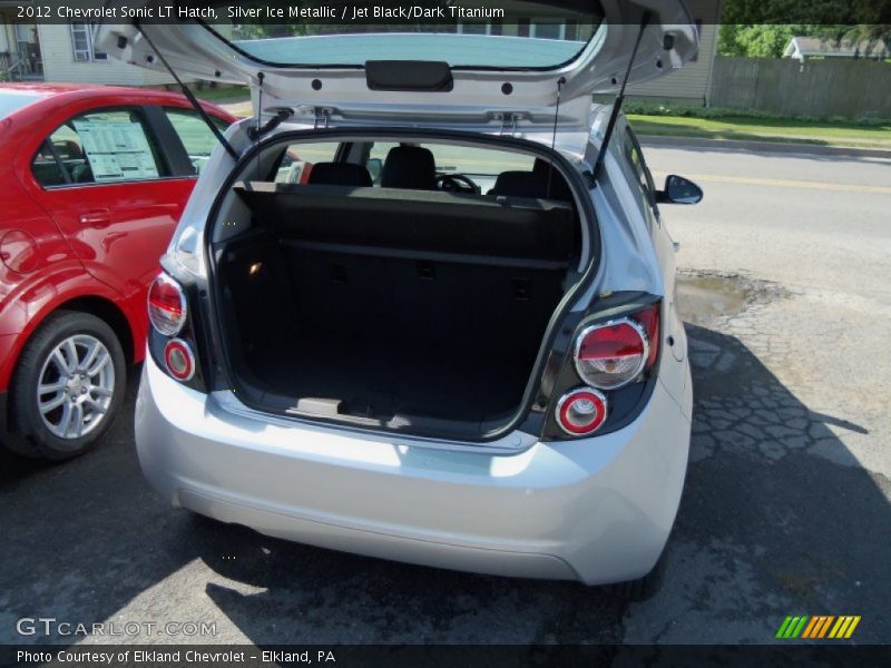 Silver Ice Metallic / Jet Black/Dark Titanium 2012 Chevrolet Sonic LT Hatch