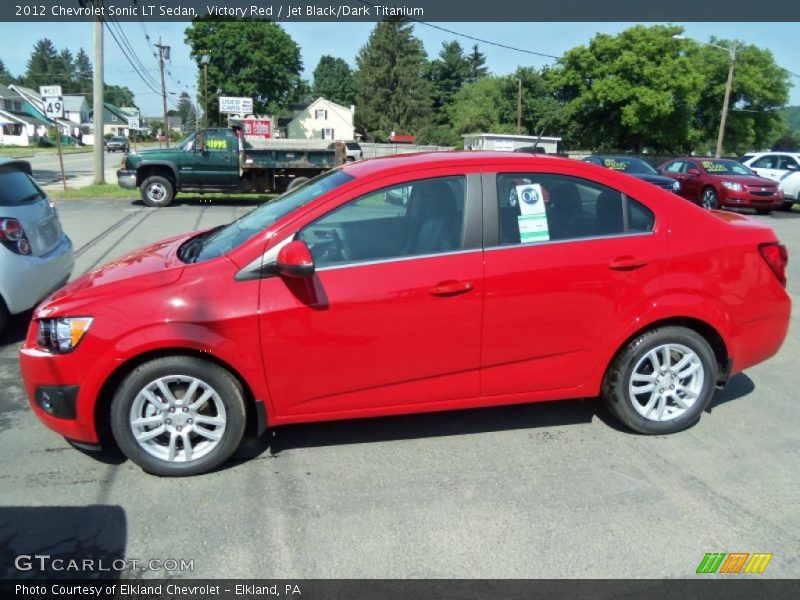  2012 Sonic LT Sedan Victory Red