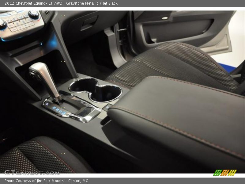 Graystone Metallic / Jet Black 2012 Chevrolet Equinox LT AWD