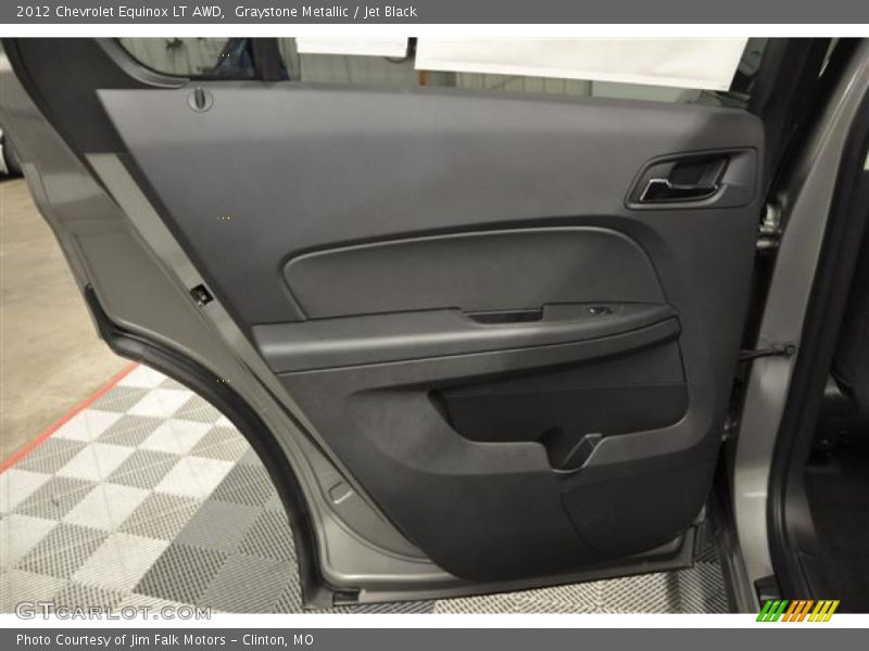 Graystone Metallic / Jet Black 2012 Chevrolet Equinox LT AWD