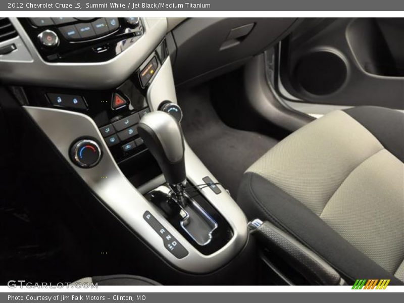 Summit White / Jet Black/Medium Titanium 2012 Chevrolet Cruze LS