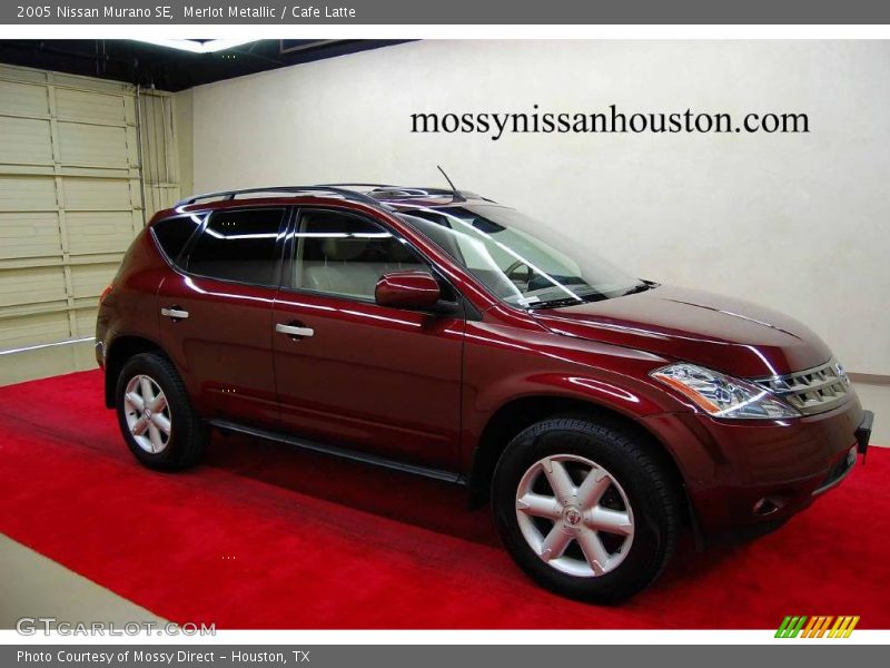 Merlot Metallic / Cafe Latte 2005 Nissan Murano SE