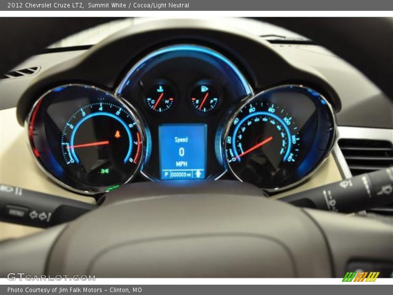  2012 Cruze LTZ LTZ Gauges