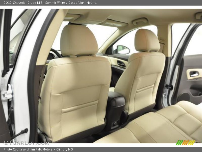  2012 Cruze LTZ Cocoa/Light Neutral Interior