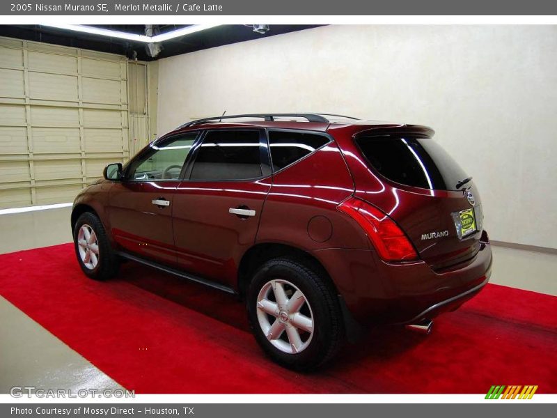 Merlot Metallic / Cafe Latte 2005 Nissan Murano SE