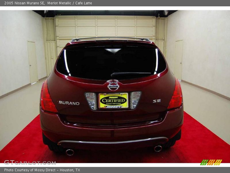 Merlot Metallic / Cafe Latte 2005 Nissan Murano SE