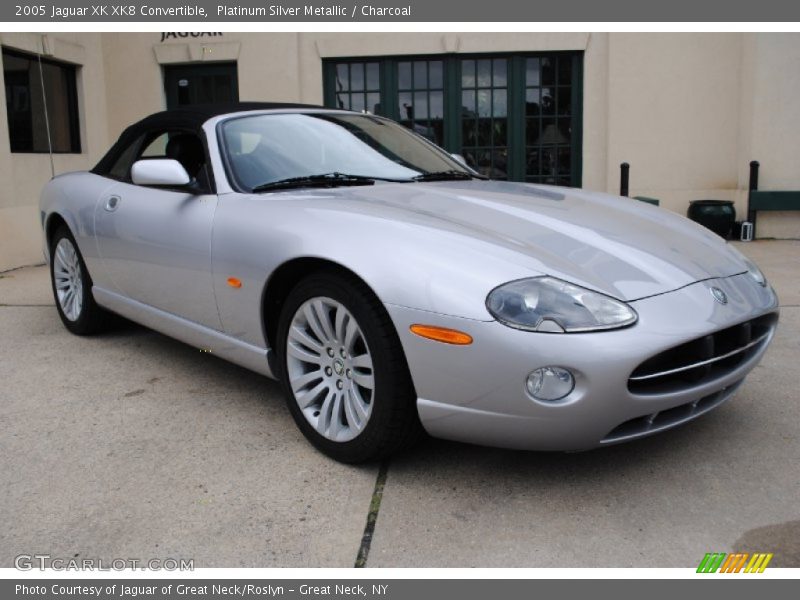 Front 3/4 View of 2005 XK XK8 Convertible