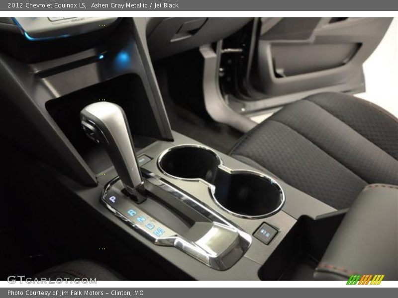 Ashen Gray Metallic / Jet Black 2012 Chevrolet Equinox LS