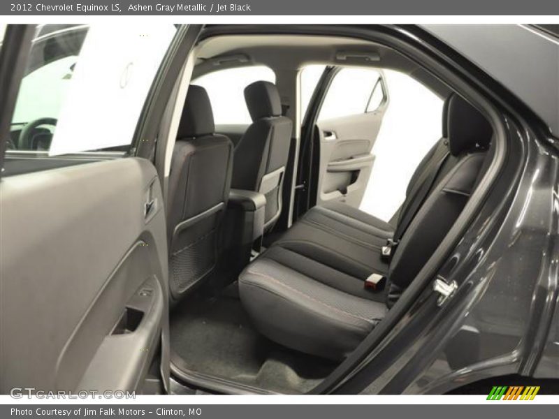 Ashen Gray Metallic / Jet Black 2012 Chevrolet Equinox LS