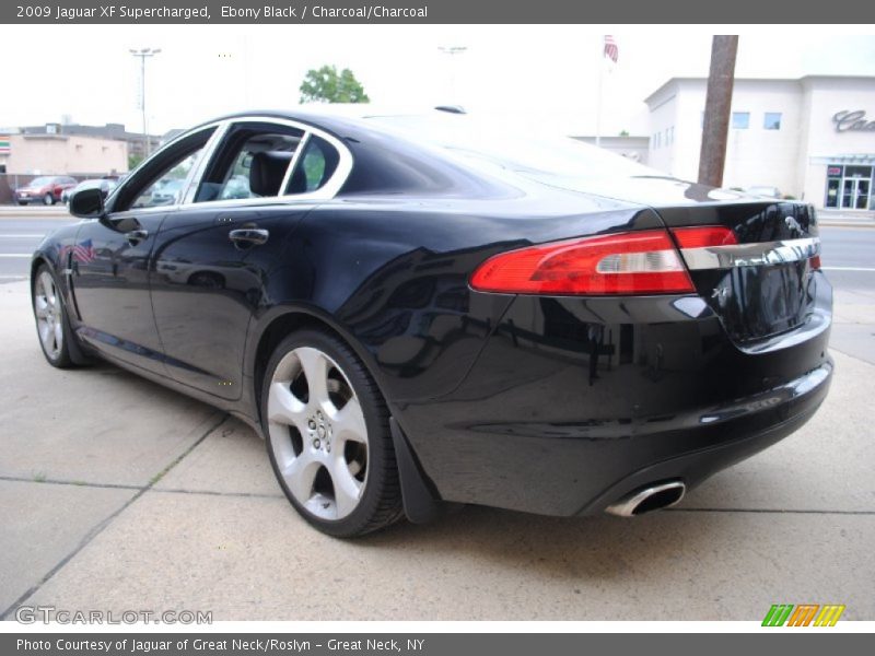 Ebony Black / Charcoal/Charcoal 2009 Jaguar XF Supercharged