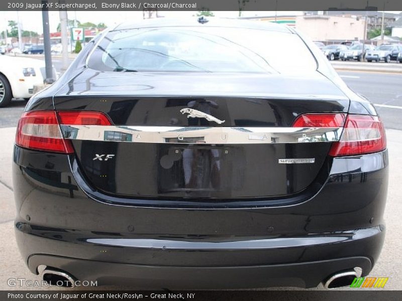 Ebony Black / Charcoal/Charcoal 2009 Jaguar XF Supercharged