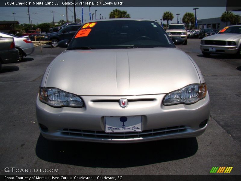 Galaxy Silver Metallic / Ebony Black 2004 Chevrolet Monte Carlo SS